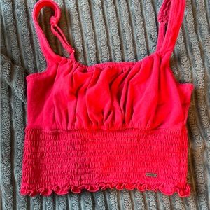 Red Hollister top